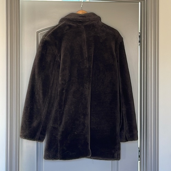 J. Crew Teddy Bear Coat Size Large - Picture 3 of 5